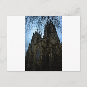 York minster postcard