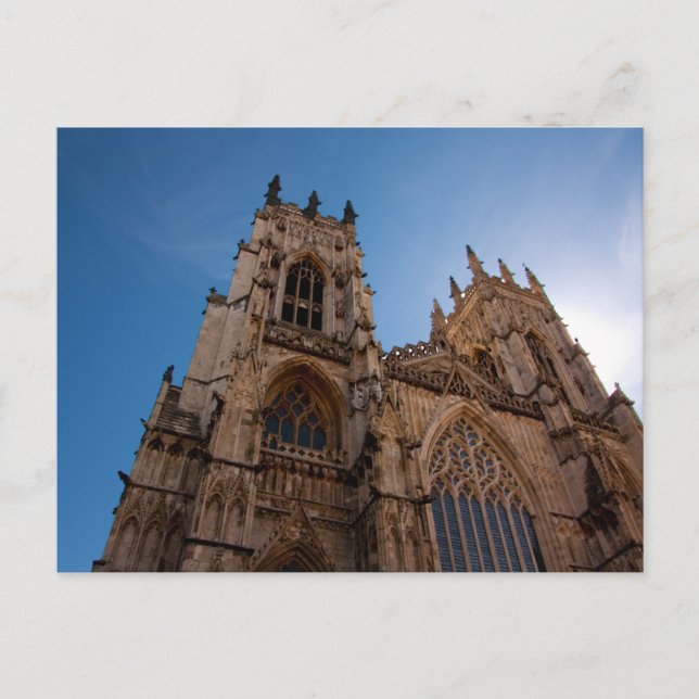 "york Minster" Postcard (Front)