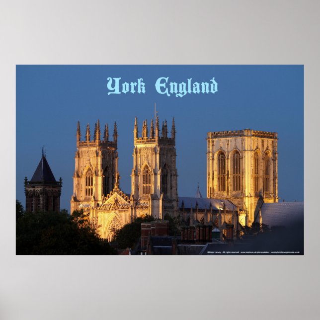 York Minster Poster (Front)