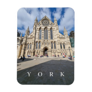 York Minster view fridge magnet