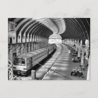 York Railway Station Postcard