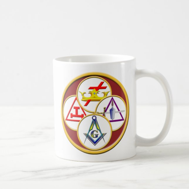 York Rite CIRCLE MUG and STEIN (Right)