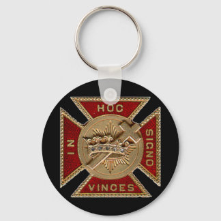 York Rite Knights Templar Commandery Key Chain