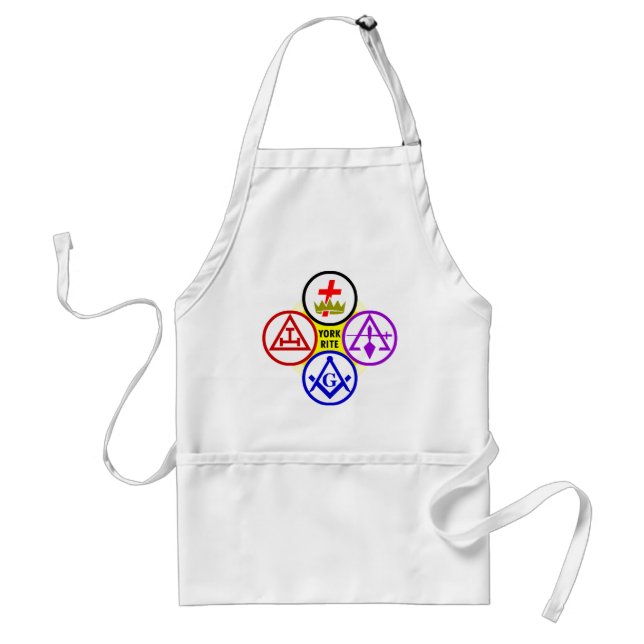 York Rite of Freemasonry Apron (Front)