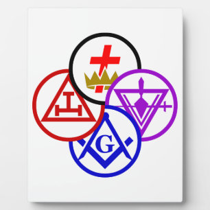 York Rite Pinwheel Plaque