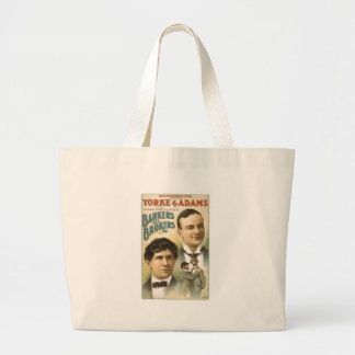 Yorke & Adams Bankers and Brokers Musical Comedy P Large Tote Bag
