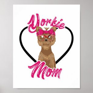 Yorki Mum Poster