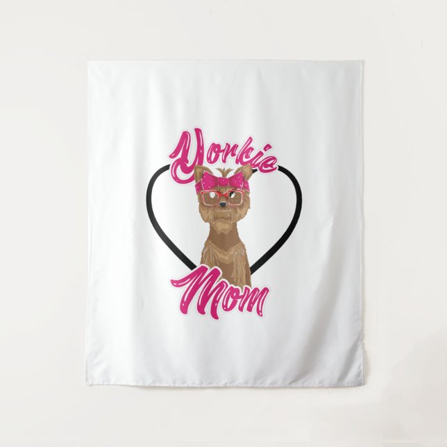 Yorki Mum Tapestry (Front)