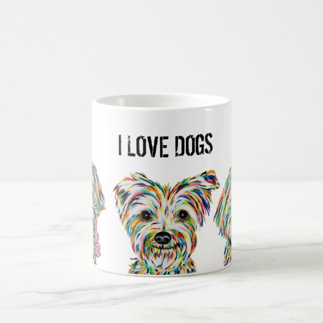 Yorkie Bichon, Yorkshire terrier & Maltipoo Mug (Center)