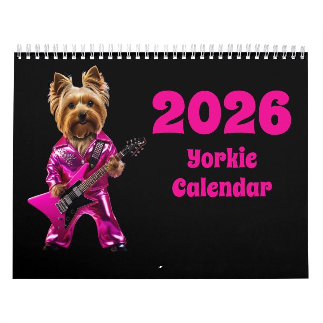 Yorkie Calendar (Cover)