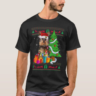 Yorkie Christmas Sweater Yorkie Christmas Tree Lig