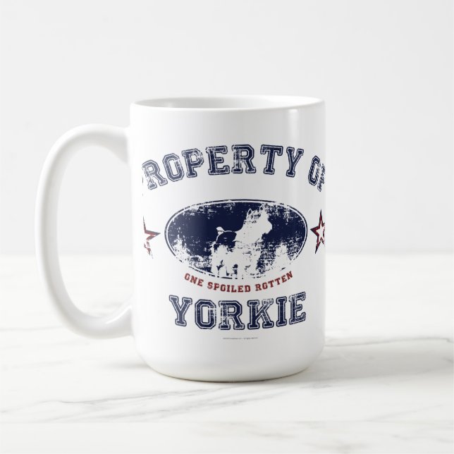 Yorkie Coffee Mug (Left)