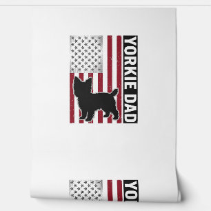 Yorkie Dad Patriotic Vintage Engraving Dog Shirt D Wallpaper