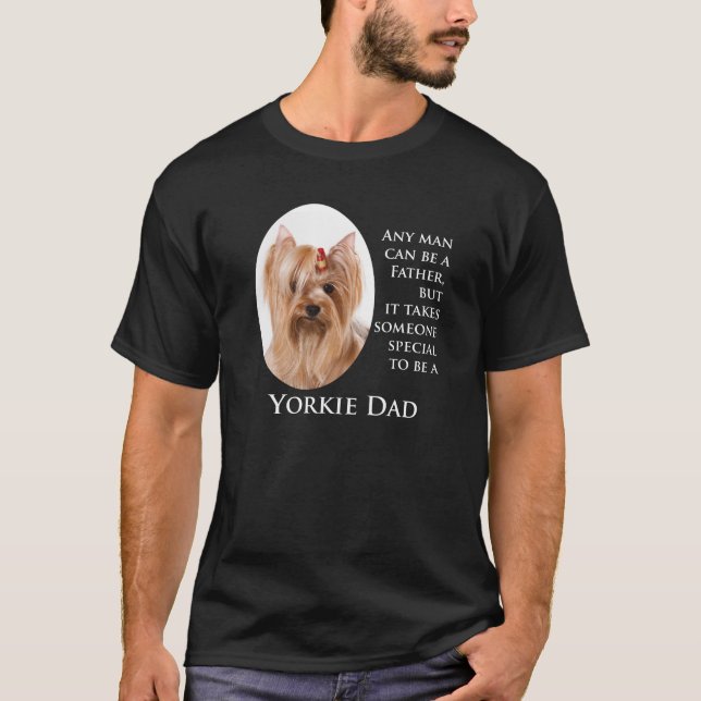 Yorkie Dad T-Shirt (Front)