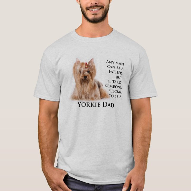 Yorkie Dad T-Shirt (Front)