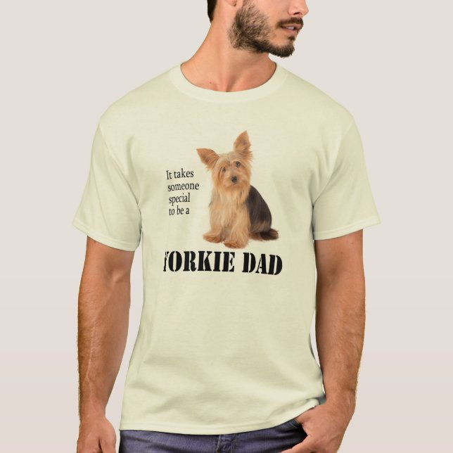 Yorkie Dad T-Shirt (Front)