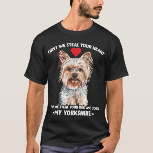Yorkie dog gift Yorkshire pet lover T-Shirt