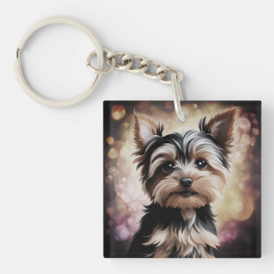 Yorkie, Dog, Pet Key Ring