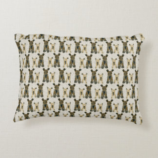 Yorkie Dogs Home Decor Decorative Cushion