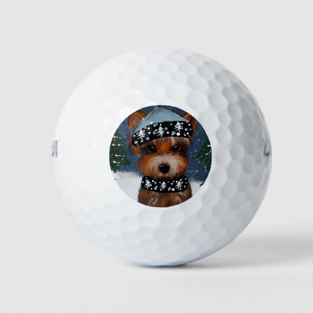 Yorkie        golf balls (Front)