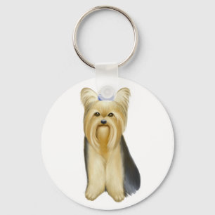 Yorkie Keychain