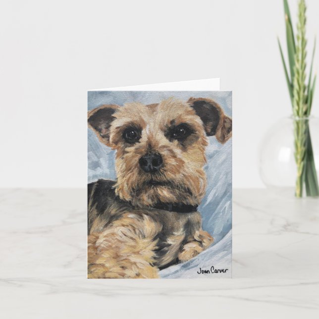 Yorkie - "Luther" Card (Front)