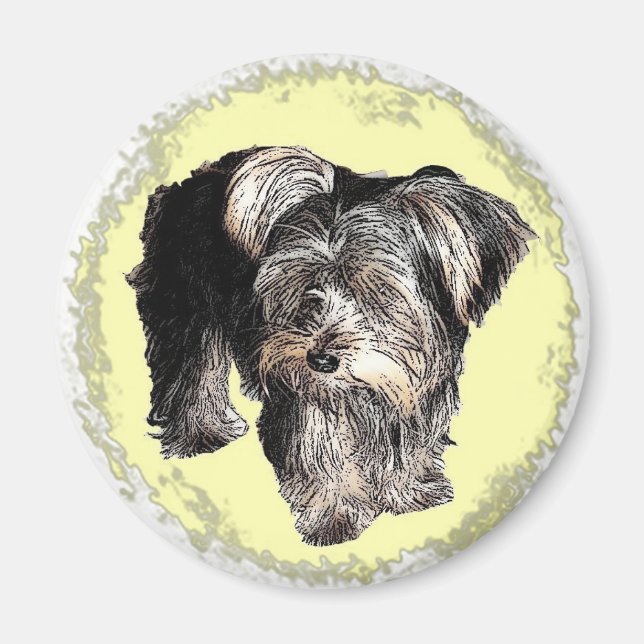 Yorkie Magnet (Front)