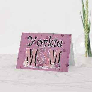 Yorkie MOM Card