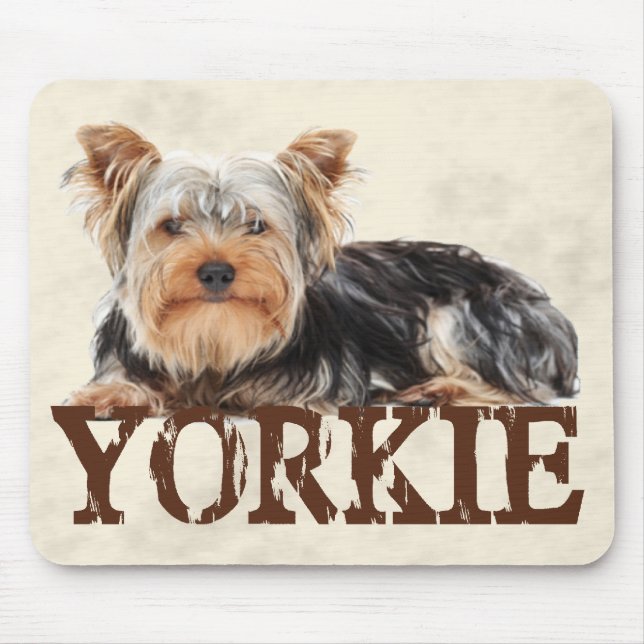 Yorkie Mouse Pad (Front)