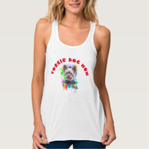 Yorkie Mum Dog Lover Best Dog Mum Ever Singlet