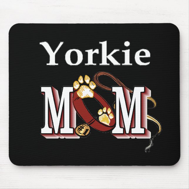 Yorkie Mum Gifts Mouse Pad (Front)