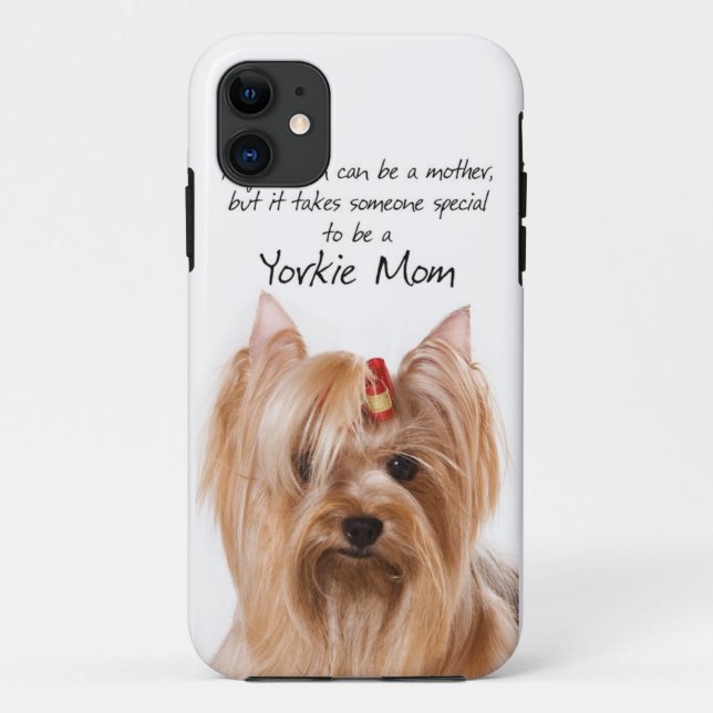 Yorkie Mum iPhone 5 Case (Back)