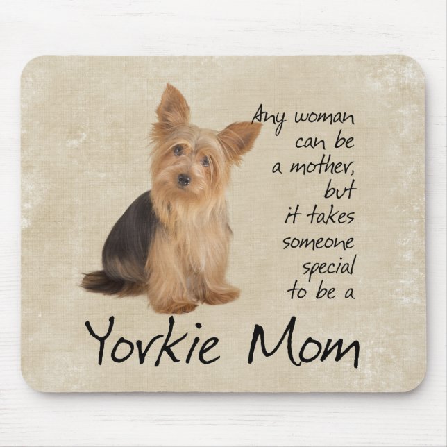 Yorkie Mum Mousepad (Front)