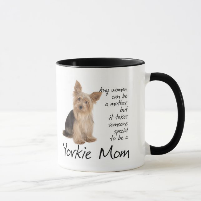 Yorkie Mum Mug (Right)