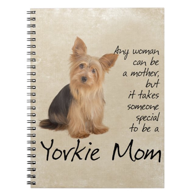 Yorkie Mum Notebook (Front)