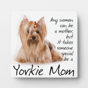 Yorkie Mum Plaque