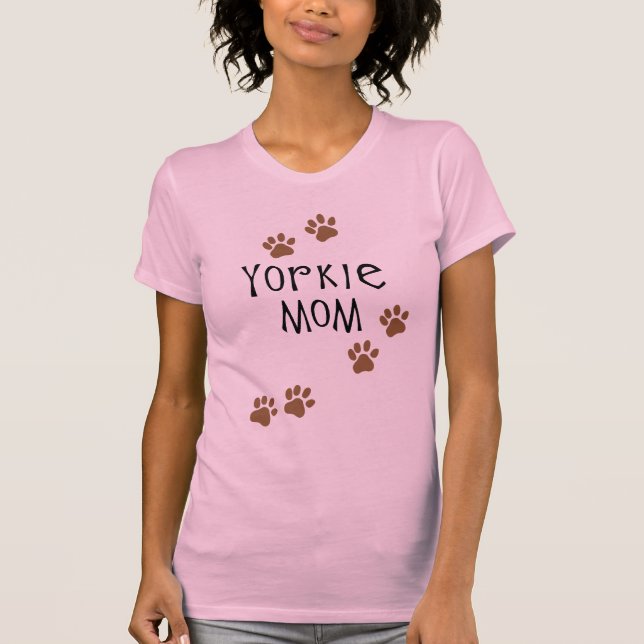 Yorkie Mum T-Shirt (Front)
