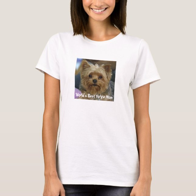 Yorkie Mum T-Shirt (Front)