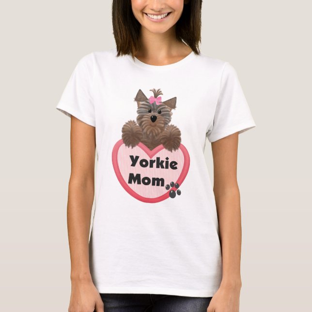 Yorkie Mum T-Shirt (Front)