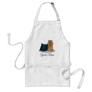 Yorkie Mum (Yorkshire Terrier Mum) Cute Dog Mum Standard Apron