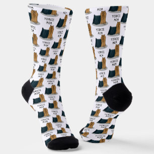 Yorkie Mum (Yorkshire Terrier Mum) Socks