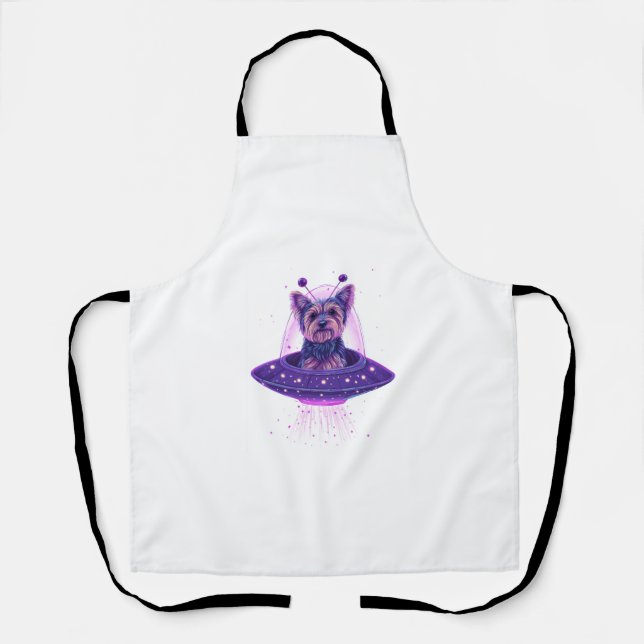 Yorkie � Out-of-This-World Dog Apron (Front)
