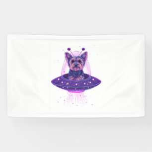 Yorkie – Out-of-This-World Dog Banner