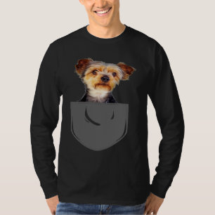 Yorkie Pocket Dog T-Shirt