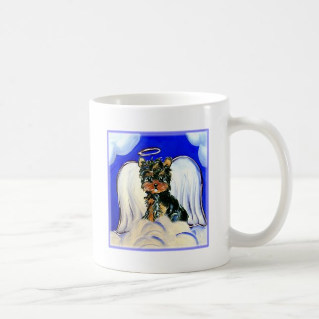 Yorkie Poo Angel Coffee Mug (Right)