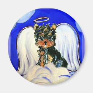 Yorkie Poo Angel Magnet