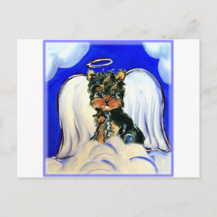 Yorkie Poo Angel Postcard