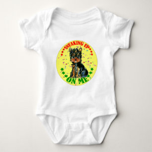 YORKIE POO BABY BODYSUIT
