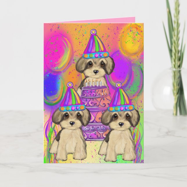 Yorkie Poo Card (Front)