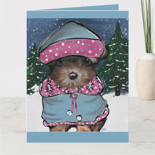 Yorkie Poo Card